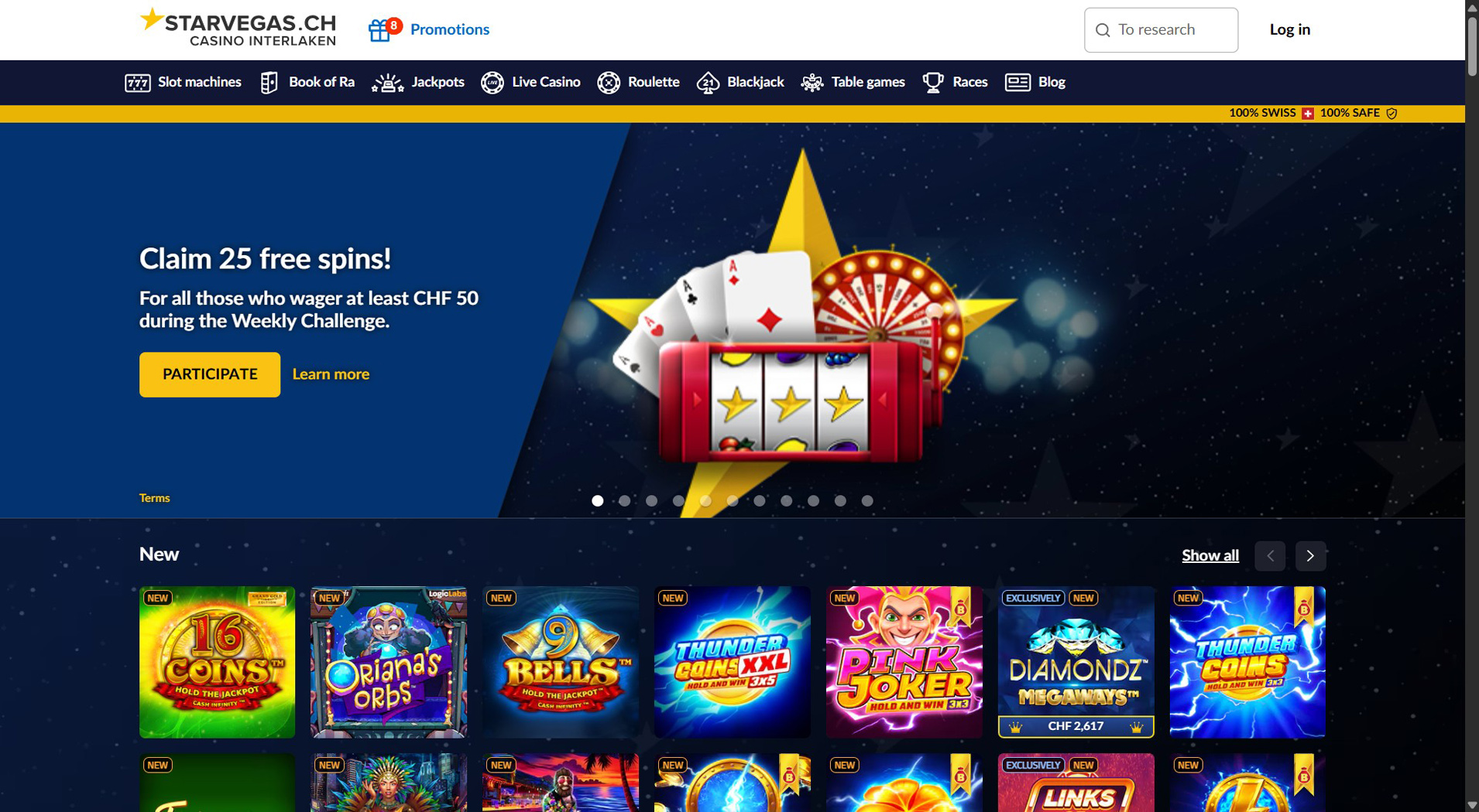 3. StarVegas- Forte valore del casinò EcoVoucher